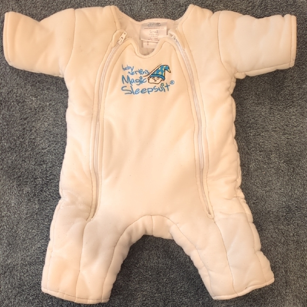 Baby Merlin's Magic Sleepsuit sz small 3-6 months 12-18 lbs